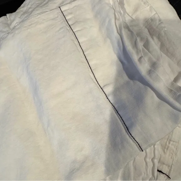 Parachute Crisp White Bedding Sheets Queen - Picture 4 of 4